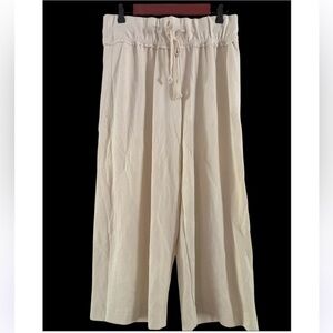 Free People Beach Wide Leg Crop Pants NWOT